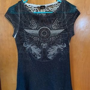 Ladies Harley Davidson shirt Small-SHEER